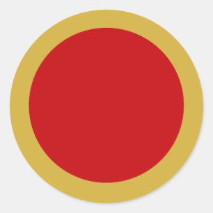Nationalflaggenzeichen Montenegro Militär Runder Aufkleber