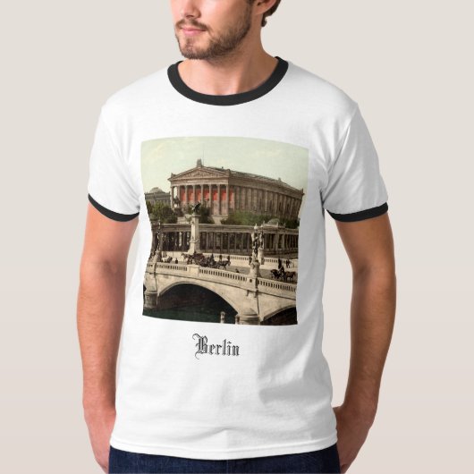 Nationalgalerie in Berlin (ca. 1900) T-Shirt (Vorderseite)