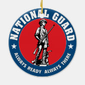 Nationalgarde Keramik Ornament (Hinten)