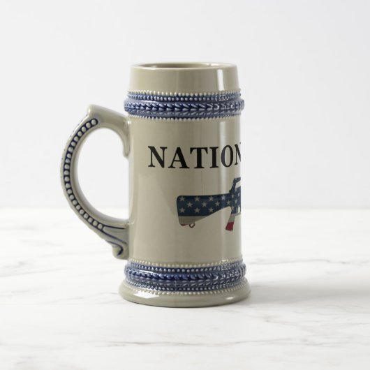 Nationalgarde M16 Stein Bierglas (Links)