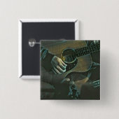 Nationalgitarrengeschenk Button (Vorne & Hinten)