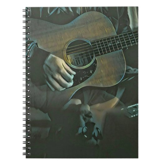 Nationalgitarrengeschenk Notizblock (Vorderseite)