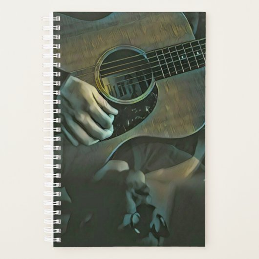 Nationalgitarrengeschenk Planer (Vorderseite)
