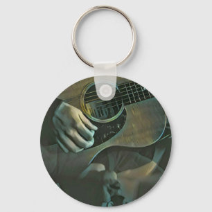 Nationalgitarrengeschenk Schlüsselanhänger