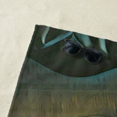 Nationalgitarrengeschenk Strandtuch (Beispiel)