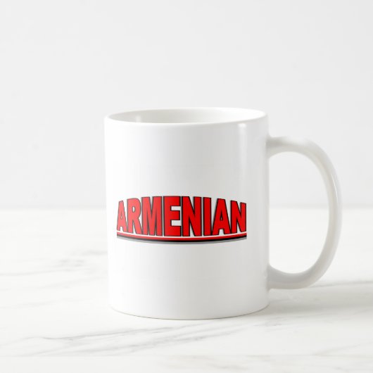 Nationalitäten - "Armenian " Kaffeetasse (Rechts)