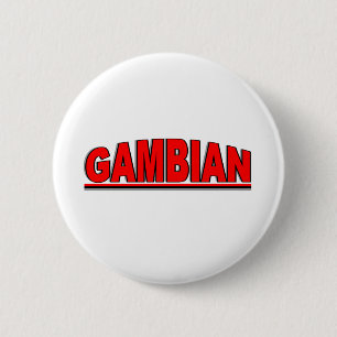 Nationalitäten - "Gambianer " Button