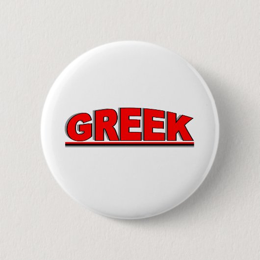 Nationalitäten - "Grieche " Button (Vorderseite)