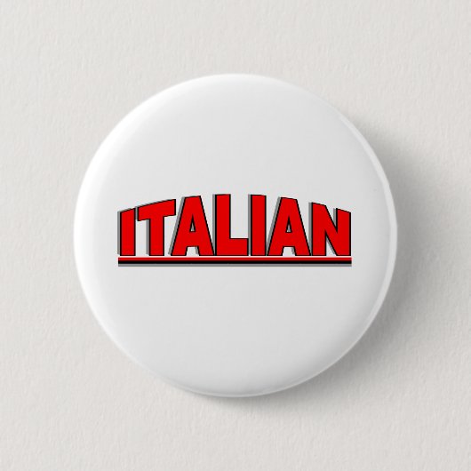 Nationalitäten - "Italiener " Button (Vorderseite)