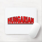 Nationalitäten - "Ungar " Mousepad (Mit Mouse)