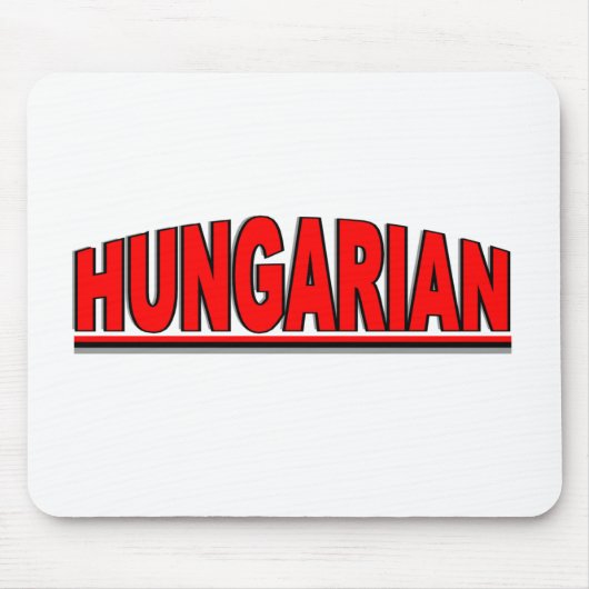 Nationalitäten - "Ungar " Mousepad (Vorne)