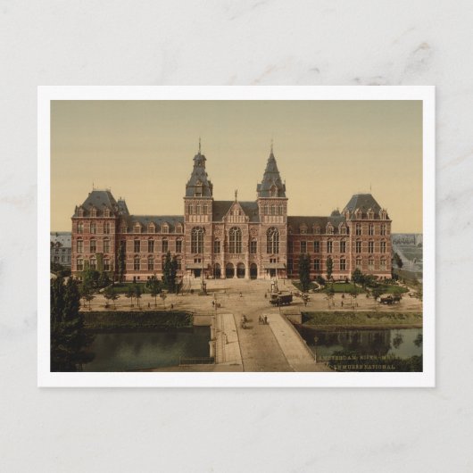Nationalmuseum, Amsterdam, Niederlande Postkarte (Vorderseite)