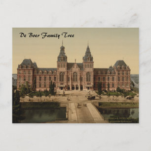Nationalmuseum, Amsterdam, Niederlande Postkarte