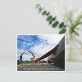 Nationalmuseum Canberra Postkarte (Stehend Vorderseite)