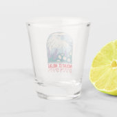 Nationalmuseum Monument San Helens Schnapsglas (Rückseite)