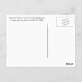 Nationalmuseum Monument St Helens Postkarte (Rückseite)