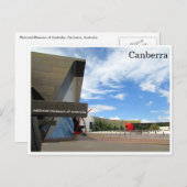 Nationalmuseum Postkarte (Vorne/Hinten)