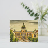 Nationalmuseum Prag Postkarte (Stehend Vorderseite)
