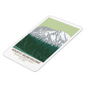 Nationalmuseum St. Helens Vintag Magnet (Linke Seite)