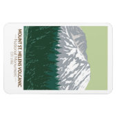 Nationalmuseum St. Helens Vintag Magnet (Horizontal)