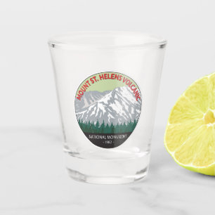 Nationalmuseum St. Helens Vintag Schnapsglas