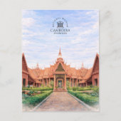 Nationalmuseum von Kambodscha | Phnom Penh, Elegan Postkarte (Vorderseite)