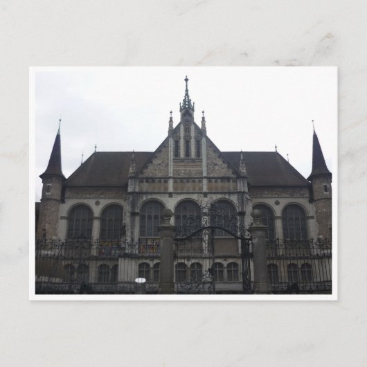 Nationalmuseum Zürich Postkarte (Vorderseite)