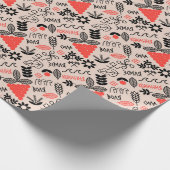 Nationalmuster im ukrainischen Stil Geschenkpapier (Ecke)