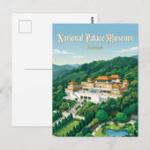 Nationalpalastmuseum Taiwan Postkarte (Vorne/Hinten)
