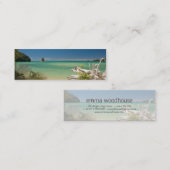Nationalpark Abel Tasmans Mini Visitenkarte (Vorne/Hinten)