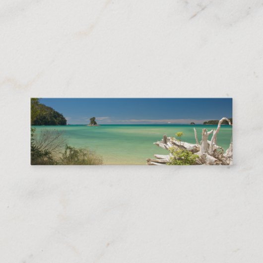 Nationalpark Abel Tasmans Mini Visitenkarte (Vorderseite)