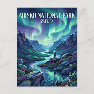 NATIONALPARK ABISKO Schweden Postkarte