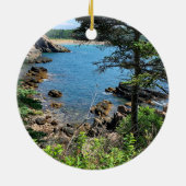 Nationalpark Acadia Keramik Ornament (Hinten)