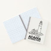 Nationalpark Acadia Lighthouse Kunst, Dichtung und Notizblock (Innenseite)