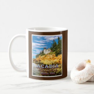 NATIONALPARK ACADIA - MAINE USA - BAR HARBOR KAFFEETASSE