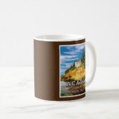 NATIONALPARK ACADIA - MAINE USA - BAR HARBOR KAFFEETASSE (VorderseiteRechts)