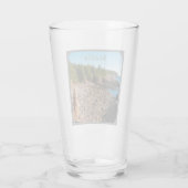 Nationalpark Acadia Monument Cove MDI Glas (Rückseite)