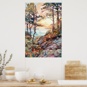 Nationalpark Acadia Poster (Küche)