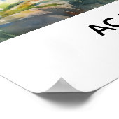 Nationalpark Acadia - Puffin Poster (Ecke)