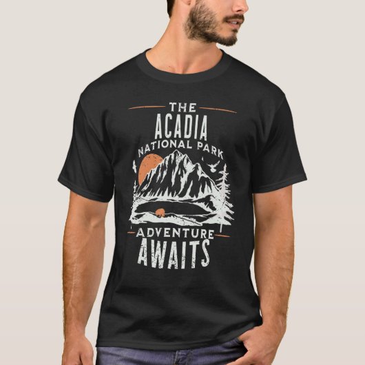 Nationalpark Acadia T-Shirt (Vorderseite)