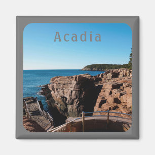 Nationalpark Acadia Thunder Hole MDI Maine Magnet