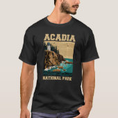 Nationalpark Acadia Wandern im Val Piora T-Shirt (Vorderseite)