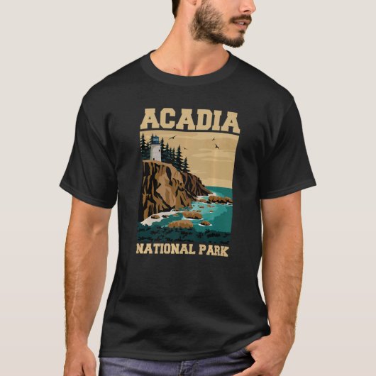 Nationalpark Acadia Wandern im Val Piora T-Shirt (Vorderseite)