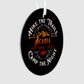 NATIONALPARK ACADIA WEITER DIE STADT ORNAMENT (Vorderseite)