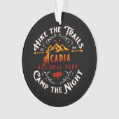 NATIONALPARK ACADIA WEITER DIE STADT ORNAMENT (Vorderseite)