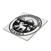 Nationalpark Alaska Fliese (Seite)