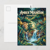 Nationalpark Amber Mountain Madagaskar Postkarte (Vorne/Hinten)