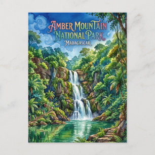 Nationalpark Amber Mountain Madagaskar Postkarte