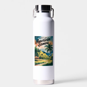 Nationalpark Amerikanisch-Samoa - Aquarellbahn - Trinkflasche