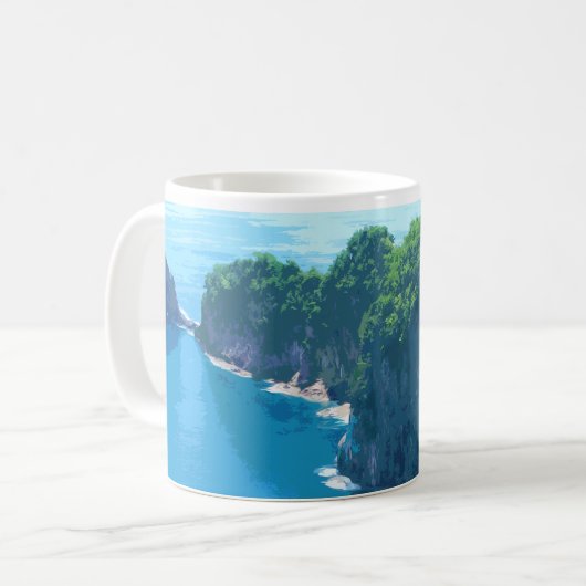 NATIONALPARK AMERIKANISCHER SAMOA - AMERIKANISCHE  KAFFEETASSE (Vorderseite Links)
